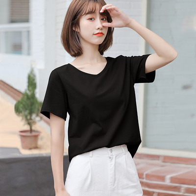 Tricou lat din bumbac cu o inscripție - diverse aplicații