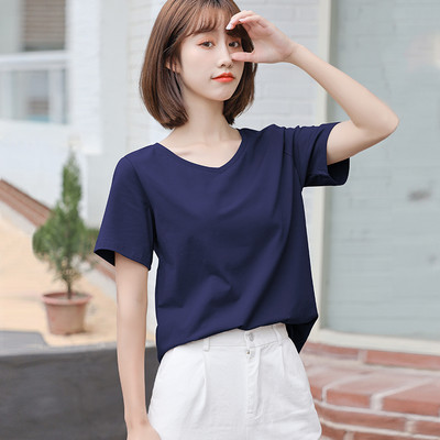 Tricou lat din bumbac cu o inscripție - diverse aplicații