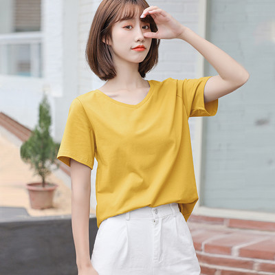 Tricou lat din bumbac cu o inscripție - diverse aplicații