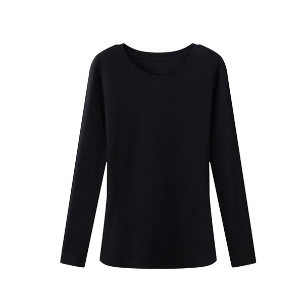 Uue mudeli naiste pluus ovaalse või spitsikaelusega