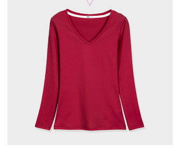 Μοντέλο γυναικεία μπλούζα με μακριά μανίκια