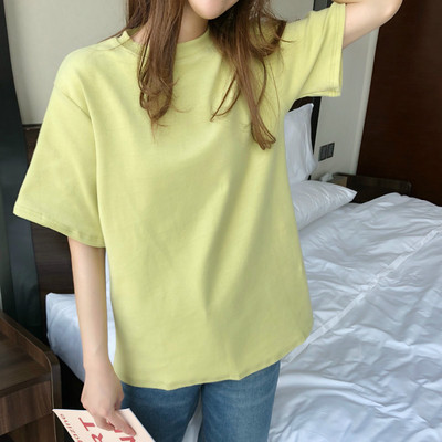 Običan model ženske majice kratkih rukava - više boja