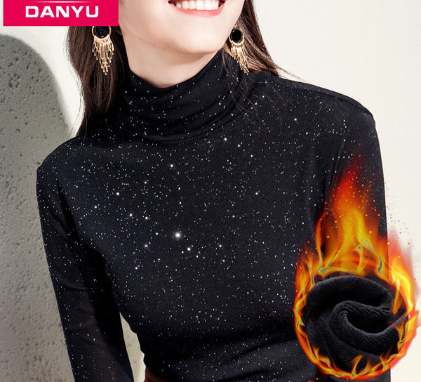 Moderna ženska polo majica sa sjajnim efektom