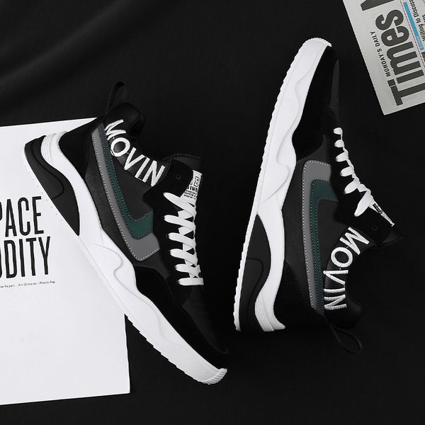 Adidasi casual barbatesti pentru toamna si iarna din imitatie de piele,