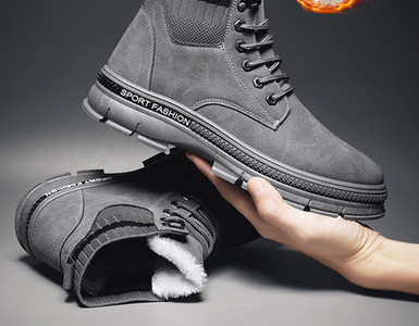 Pantofi barbati de toamna-iarna cu talpa groasa - mai multe modele