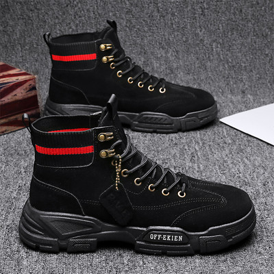 Pantofi barbati de toamna-iarna cu talpa groasa - mai multe modele