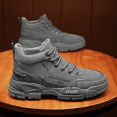 Pantofi barbati de toamna-iarna cu talpa groasa - mai multe modele