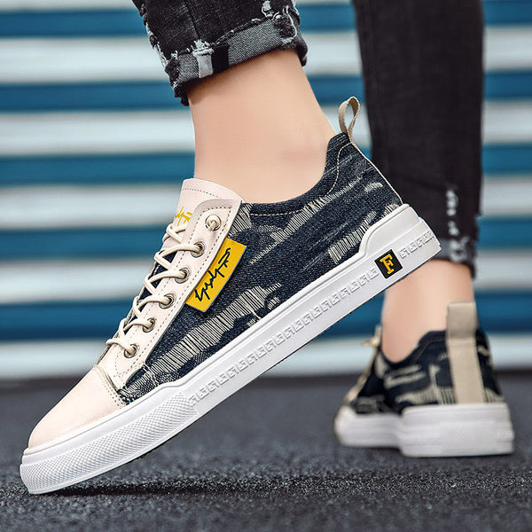 Muške tekstilne tenisice s ravnim đonom