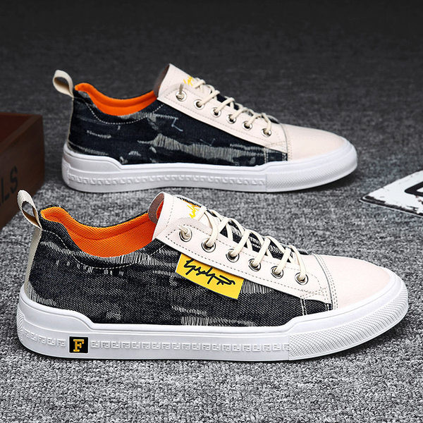 Muške tekstilne tenisice s ravnim đonom