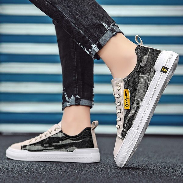 Muške tekstilne tenisice s ravnim đonom