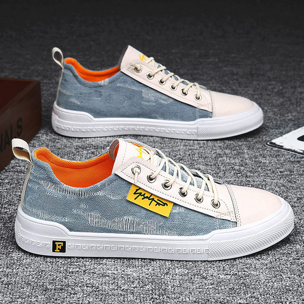 Muške tekstilne tenisice s ravnim đonom