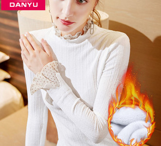 Bluză de damă mulată cu efect strălucitor și bucle