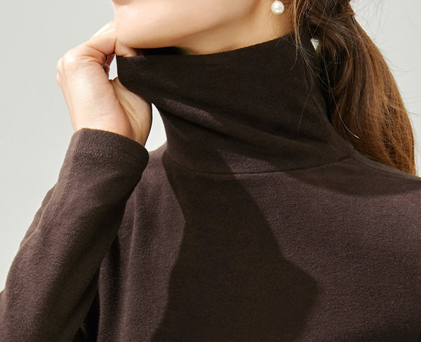 Ležerna obična bluza s polo ovratnikom