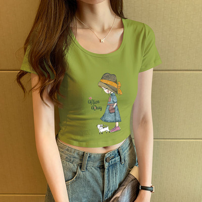 Naiste lühikeste varrukatega T-särk - kaks mudelit