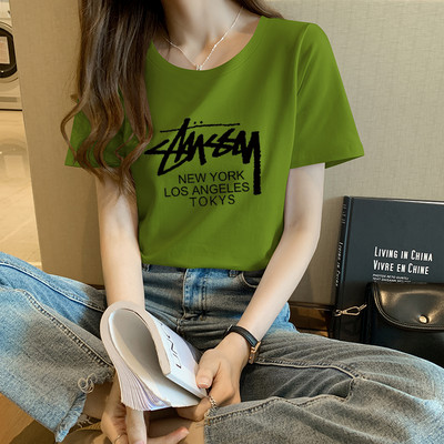 Ženska majica s natpisima i printom