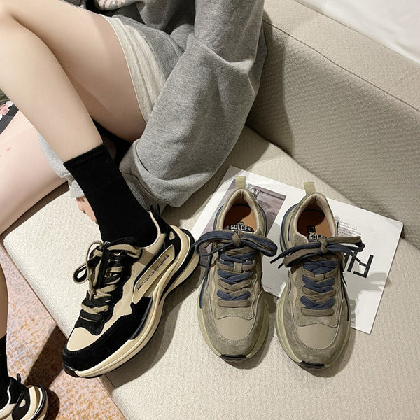 Adidași moderni de damă cu șireturi și fermoar