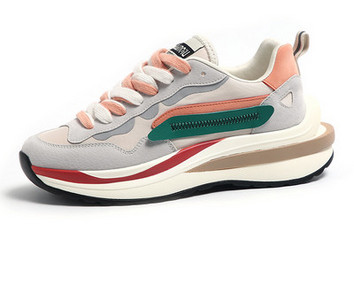 Γυναικεία κομψά sneakers με φερμουάρ και επίπεδη σόλα