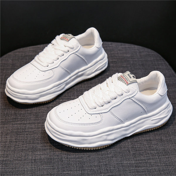 Elegantne ženske tenisice s ravnim đonom jednobojni model