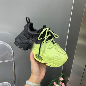 Tenisi eleganti de dama bicolor din piele ecologica