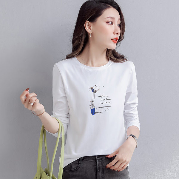 Ženska ležerna bluza s printom u boji