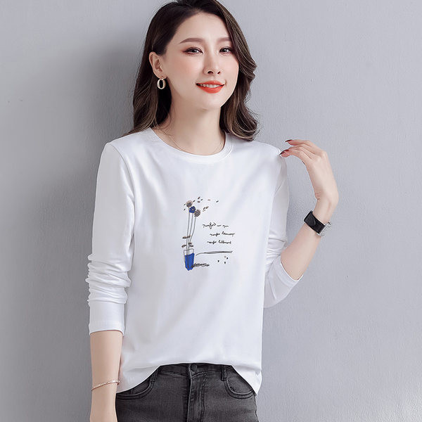 Ženska ležerna bluza s printom u boji