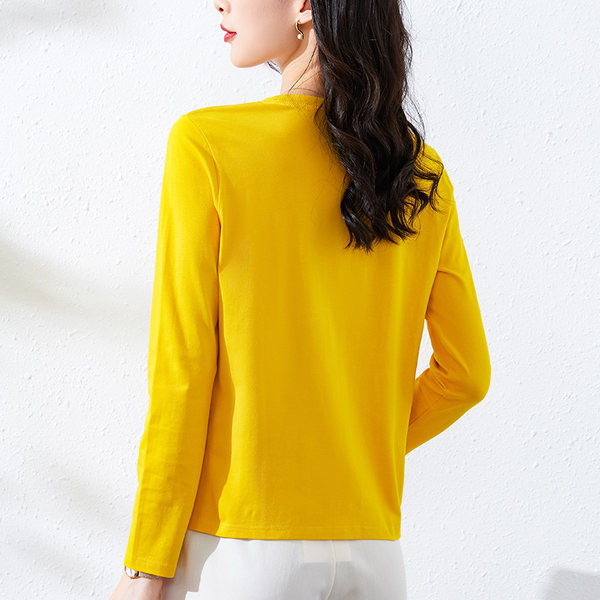 Bluză casual din bumbac cu aplicație iepure