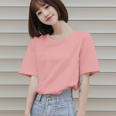 Απλό γυναικείο μπλουζάκι με οβάλ λαιμόκοψη