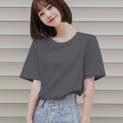 Απλό γυναικείο μπλουζάκι με οβάλ λαιμόκοψη