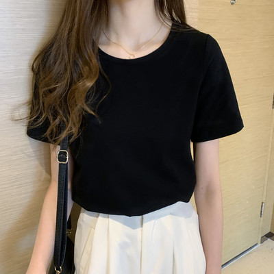 Φαρδύ casual μπλουζάκι με κοντό μανίκι και στάμπα