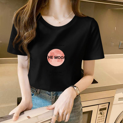 Γυναικείο μπλουζάκι με οβάλ ή spitz λαιμόκοψη - διαφορετικά prints