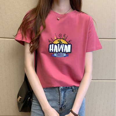 Γυναικείο μπλουζάκι με οβάλ ή spitz λαιμόκοψη - διαφορετικά prints