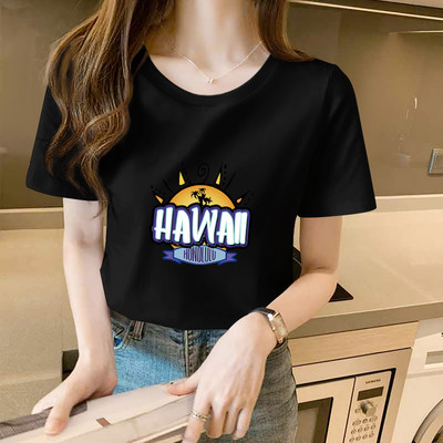 Γυναικείο μπλουζάκι με οβάλ ή spitz λαιμόκοψη - διαφορετικά prints