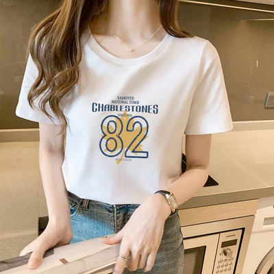 Γυναικείο μπλουζάκι με οβάλ ή spitz λαιμόκοψη - διαφορετικά prints