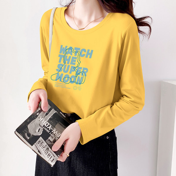 Bluză casual largă, cu decolteu oval și mâneci lungi