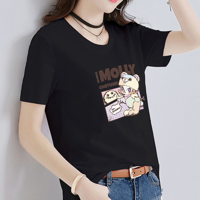 Casual φαρδύ μπλουζάκι με έγχρωμη στάμπα - πολλά μοντέλα