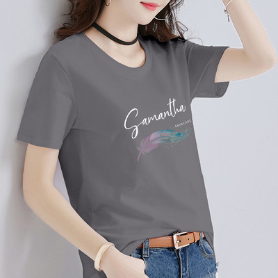 Casual φαρδύ μπλουζάκι με έγχρωμη στάμπα - πολλά μοντέλα