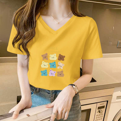 Γυναικείο μπλουζάκι με στάμπα - δύο μοντέλα