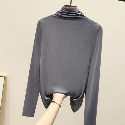 Casual μπλούζα με γιακά σε πολλά χρώματα