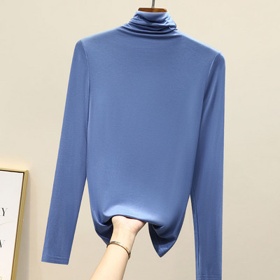 Casual μπλούζα με γιακά σε πολλά χρώματα