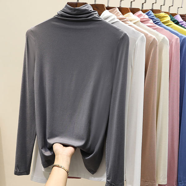 Casual μπλούζα με γιακά  σε πολλά χρώματα