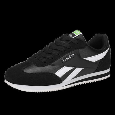 Ανδρικά οικολογικά σουέτ αθλητικά παπούτσια με επίπεδη σόλα - πολλά μοντέλα