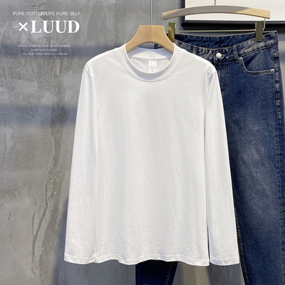 Μοντέρνα γυναικεία μπλούζα με στρογγυλή λαιμόκοψη - σε πολλά χρώματα