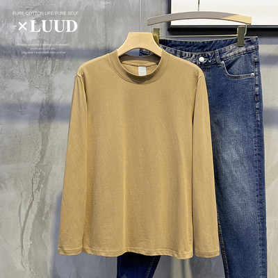 Μοντέρνα γυναικεία μπλούζα με στρογγυλή λαιμόκοψη - σε πολλά χρώματα