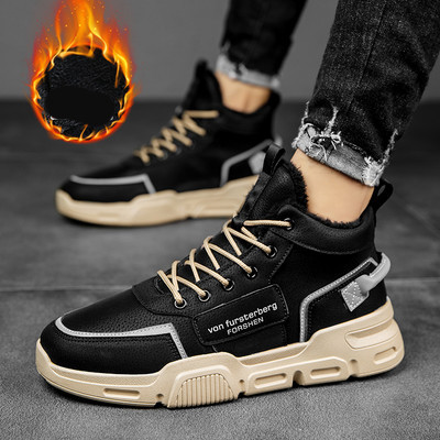 Ανδρικά sneakers φθινοπώρου-χειμώνα και παπούτσια για τρέξιμο με ζεστή φόδρα