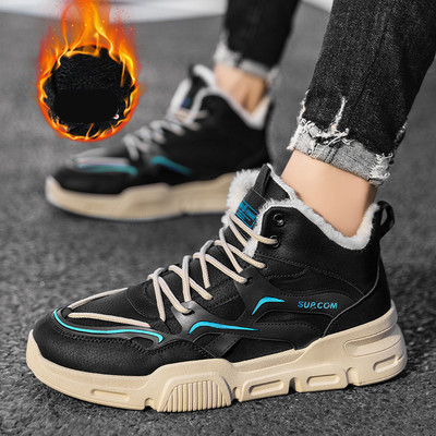 Ανδρικά sneakers φθινοπώρου-χειμώνα και παπούτσια για τρέξιμο με ζεστή φόδρα