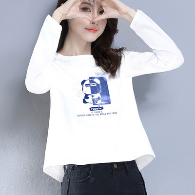 Γυναικεία φαρδιά μπλούζα με μακριά μανίκια - δύο μοντέλα