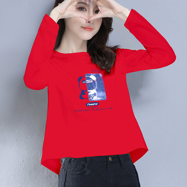 Γυναικεία φαρδιά μπλούζα με μακριά μανίκια - δύο μοντέλα