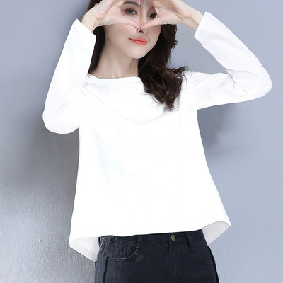 Κοντό casual μπλουζάκι με έγχρωμη στάμπα