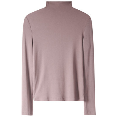 Bluză de damă din catifea cu mâneci lungi model uni