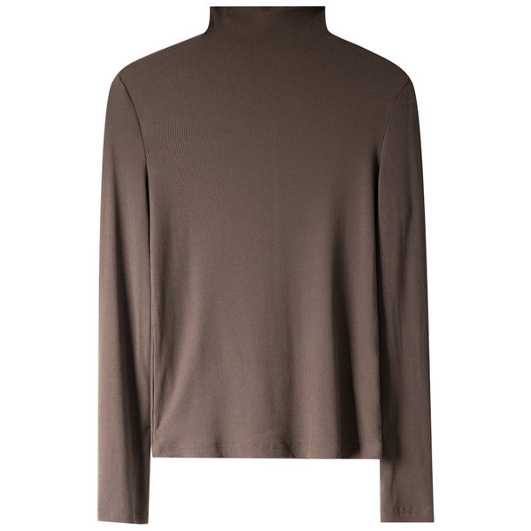 Bluză de damă din catifea cu mâneci lungi model uni